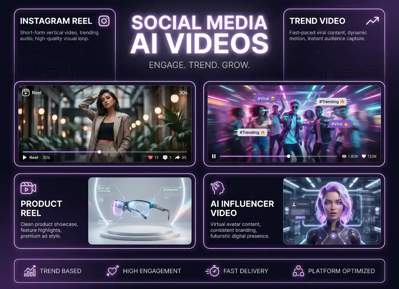 Social Media AI Videos