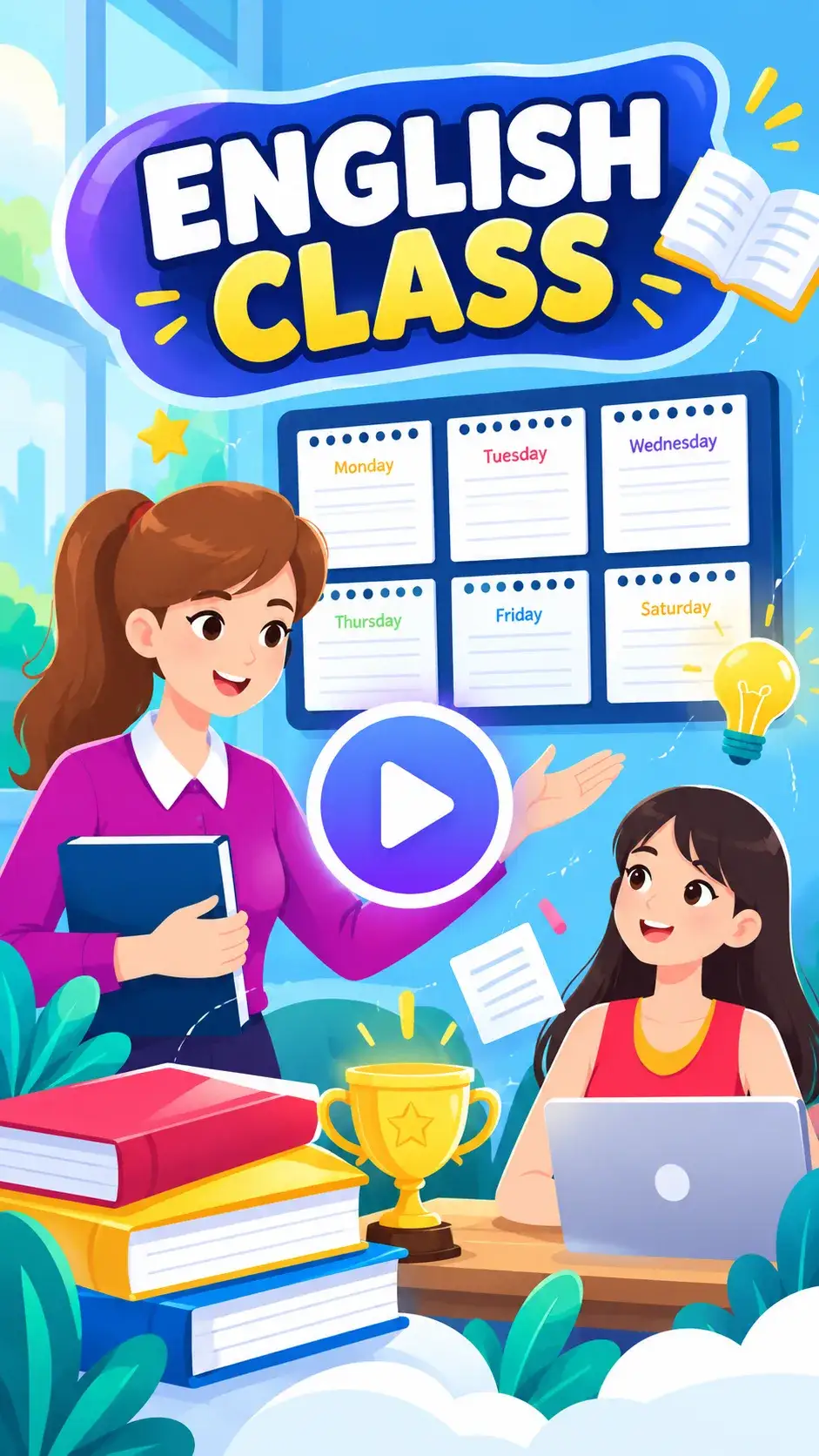 English Speaking Explainer Video