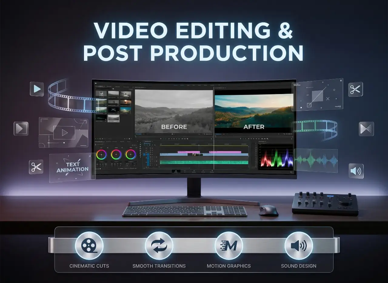 Video Editing & Post Production